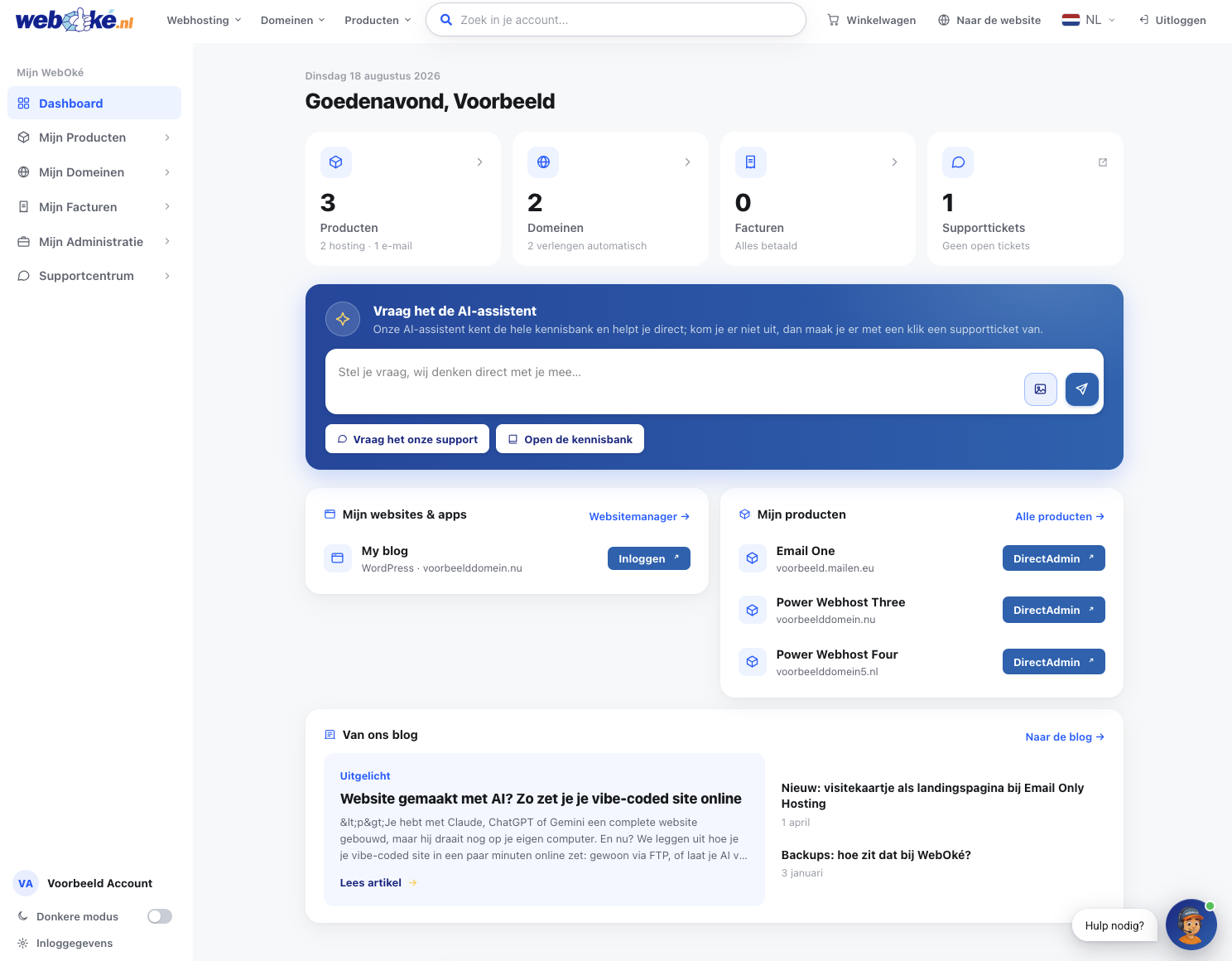 Noul nostru site și Contul meu WebOké: de ce am construit totul singuri